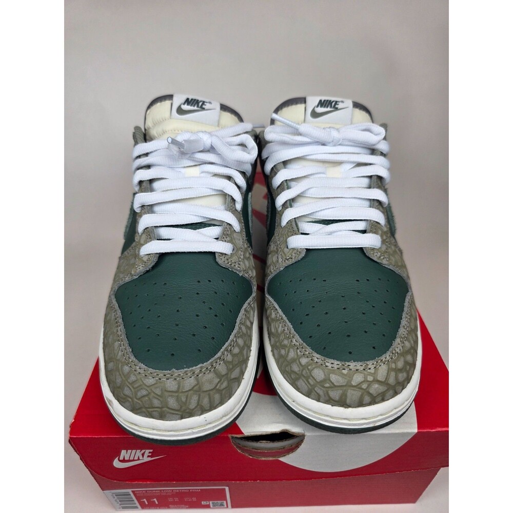 Nike Dunk Low PRM Urban Landscape 2.0 Mens 11 Green Dark Stucco HF4878-053 Box